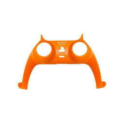 FixPremium - Dekoratívna krytka pre PS5 DualSense, oranžová