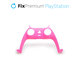 FixPremium - Dekoratívna krytka pre PS5 DualSense, ružová