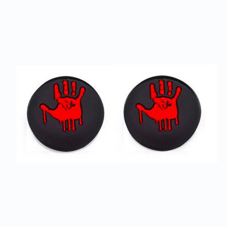 FixPremium - PS4/PS5 Bloody Hands Controller Grip Caps - Set 2ks