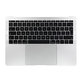 Apple MacBook Pro 13" A1708 (Late 2016 - Mid 2017) - Horný Rám Klávesnice + Klávesnica UK + Mikrofón + Trackpad + Reproduktory (Silver)