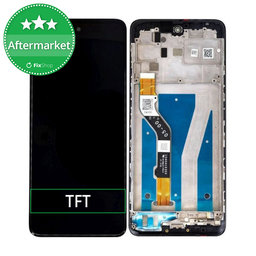 Motorola Moto G60 XT2135 - LCD Displej + Dotykové Sklo + Rám (Charcoal Gray) TFT