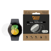 Tvrdené sklo Flat Glass AB pre Samsung Galaxy Watch 5 40 mm, Číra, PanzerGlass