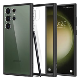 Spigen - Puzdro Ultra Hybrid pre Samsung Galaxy S23 Ultra, matte black