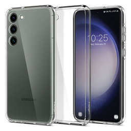 Spigen - Puzdro Ultra Hybrid pre Samsung Galaxy S23+, Crystal Clear