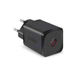 SBS - 45W Nabíjací Adaptér USB-C, PD, čierna
