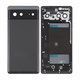 Google Pixel 6 - Zadný Housing (Stormy Black)