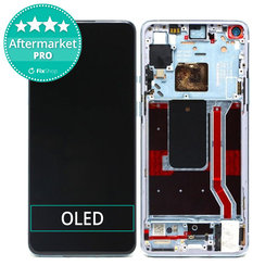 OnePlus 8T - LCD Displej + Dotykové Sklo + Rám (Black) OLED