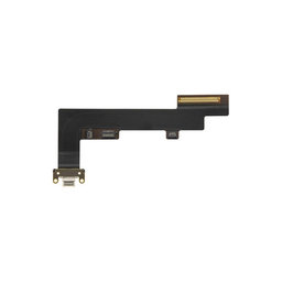 Apple iPad Air (5th Gen 2022) - Nabíjací Konektor + Flex Kábel - 4G Version (Black)