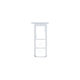 Samsung Galaxy A14 A145R - SIM Slot (Silver) - GH81-23521A Genuine Service Pack