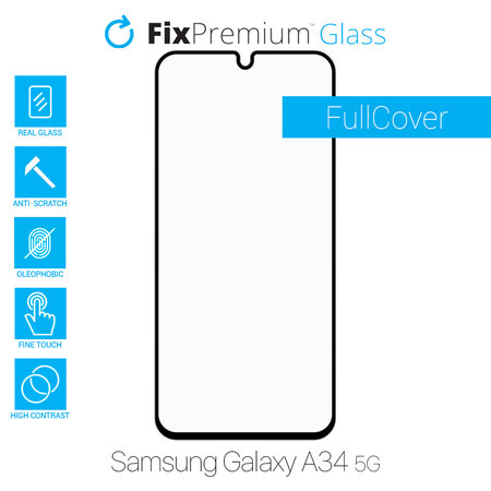 FixPremium FullCover Glass - Tvrdené Sklo pre Samsung Galaxy A34 5G