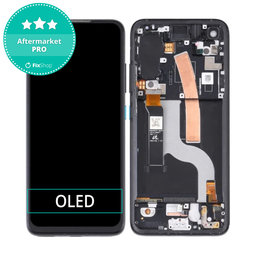Asus Zenfone 8 ZS590KS - LCD Displej + Dotykové Sklo + Rám (Obsidian Black) OLED