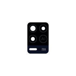 Oppo A54 CPH2239 - Sklíčko Zadnej Kamery (Crystal Black)