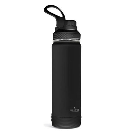 PURO - Termofľaša OUTDOOR 750ml, čierna