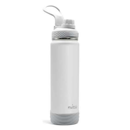 PURO - Termofľaša OUTDOOR 750ml, svetlá šedá