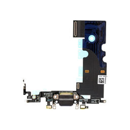 Apple iPhone SE (2nd Gen 2020) - Nabíjací Konektor + Flex Kábel (Black)