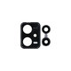 Xiaomi Redmi Note 12 Pro 5G - Sklíčko Zadnej Kamery + Rám (Midnight Black) - Genuine Service Pack