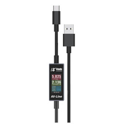AV-Line - Smart Detekčný Nabíjací Kábel (USB-C - USB-A)