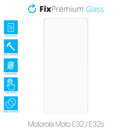 FixPremium Glass - Tvrdené Sklo pre Motorola Moto E32 a E32s