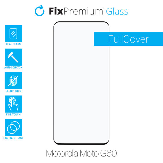 FixPremium FullCover Glass - Tvrdené Sklo pre Motorola Moto G60