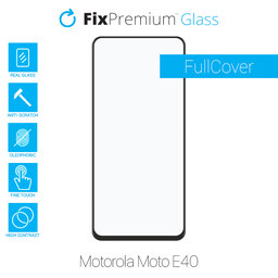 FixPremium FullCover Glass - Tvrdené Sklo pre Motorola Moto E40