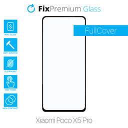 FixPremium FullCover Glass - Tvrdené Sklo pre Poco X5 Pro