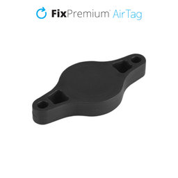 FixPremium - Držiak pre Apple AirTag na Bicykel, čierna
