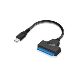 FixPremium - Kábel - USB-C / SATA 2.5", čierna