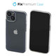 FixPremium - Puzdro Invisible pre iPhone 13 a 14, transparentná