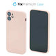 FixPremium - Puzdro Rubber pre iPhone 12 mini, oranžová