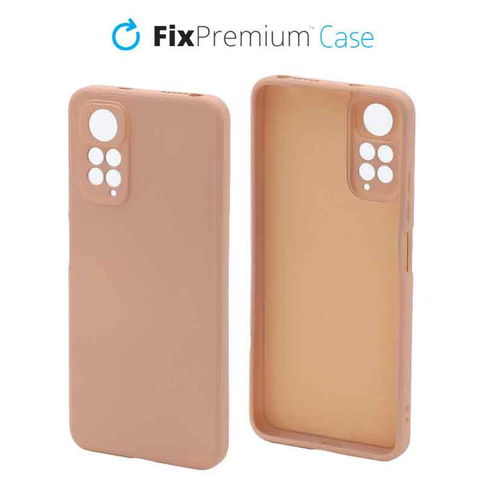 FixPremium - Puzdro Rubber pre Xiaomi Redmi Note 11, oranžová