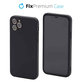 FixPremium - Puzdro Rubber pre iPhone 11 Pro, čierna