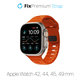 FixPremium - Remienok Sport Silicone pre Apple Watch (42, 44, 45 a 49mm), oranžová