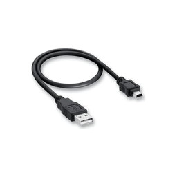 FixPremium - Mini-USB / USB Kábel (1m), čierna