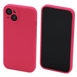 FixPremium - Silikónové Puzdro pre iPhone 13, ružová