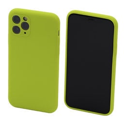 FixPremium - Silikónové Puzdro pre iPhone 11 Pro, neon green
