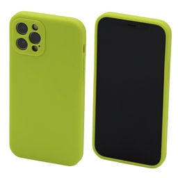 FixPremium - Silikónové Puzdro pre iPhone 12 Pro, neon green