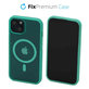FixPremium - Puzdro Clear s MagSafe pre iPhone 14, mint blue