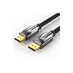Vention - DisplayPort / DisplayPort Kábel, DisplayPort 1.4 (1.5m), strieborná