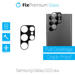 FixPremium Glass - Tvrdené Sklo zadnej kamery pre Samsung Galaxy S22 Ultra