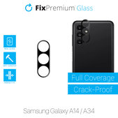 FixPremium Glass - Tvrdené Sklo zadnej kamery pre Samsung Galaxy A14 a A34