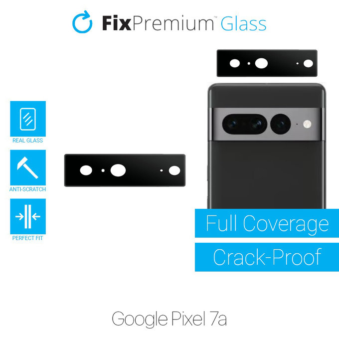 FixPremium Glass - Tvrdené Sklo zadnej kamery pre Google Pixel 7a