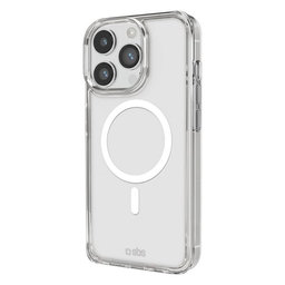 SBS - Puzdro Light Mag s MagSafe pre iPhone 14 Pro, transparentná