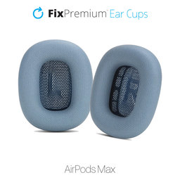 FixPremium - Náhradné Náušníky pre Apple AirPods Max (Fabric), modrá