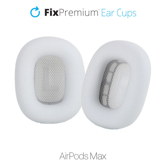 Náhradné Náušníky pre Apple AirPods Max (Fabric), biela