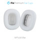 FixPremium - Náhradné Náušníky pre Apple AirPods Max (Fabric), biela