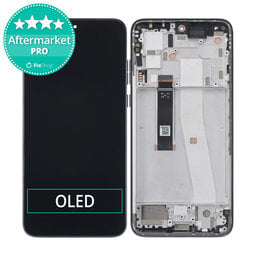 Motorola Edge 30 Neo - LCD Displej + Dotykové Sklo + Rám (Black Onyx) OLED