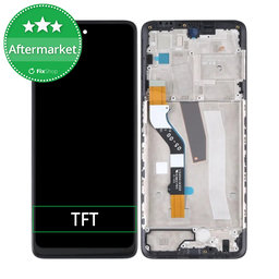 Motorola Moto G51 XT2171 - LCD Displej + Dotykové Sklo + Rám (Black) TFT