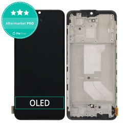 Vivo Y55 - LCD Displej + Dotykové Sklo + Rám (Starlight Black) OLED