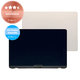 Apple MacBook Air 13" M2 A2681 (2022) - LCD Displej + Predné Sklo + Kryt (Starlight) Refurbished