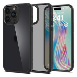 Spigen - Puzdro Ultra Hybrid pre iPhone 15 Pro Max, frost black